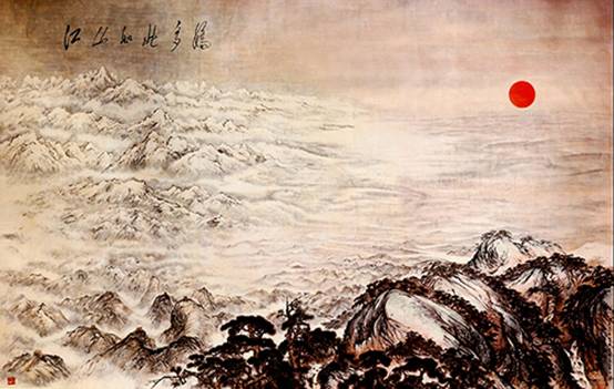 巨匠的筆下，江山是如此多嬌！